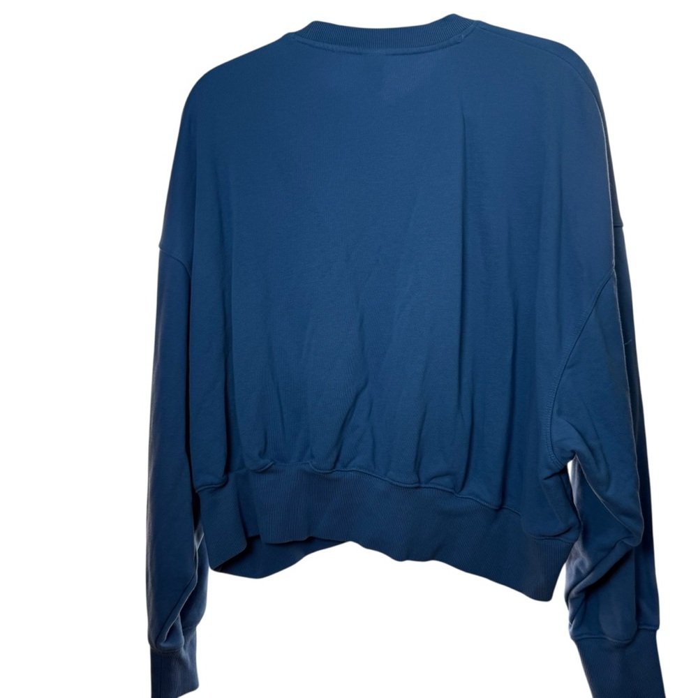 Fabletics Women's Cropped Oversized Sweatshirt Me… - image 2